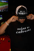 Playera Miss u Cabrona Negro