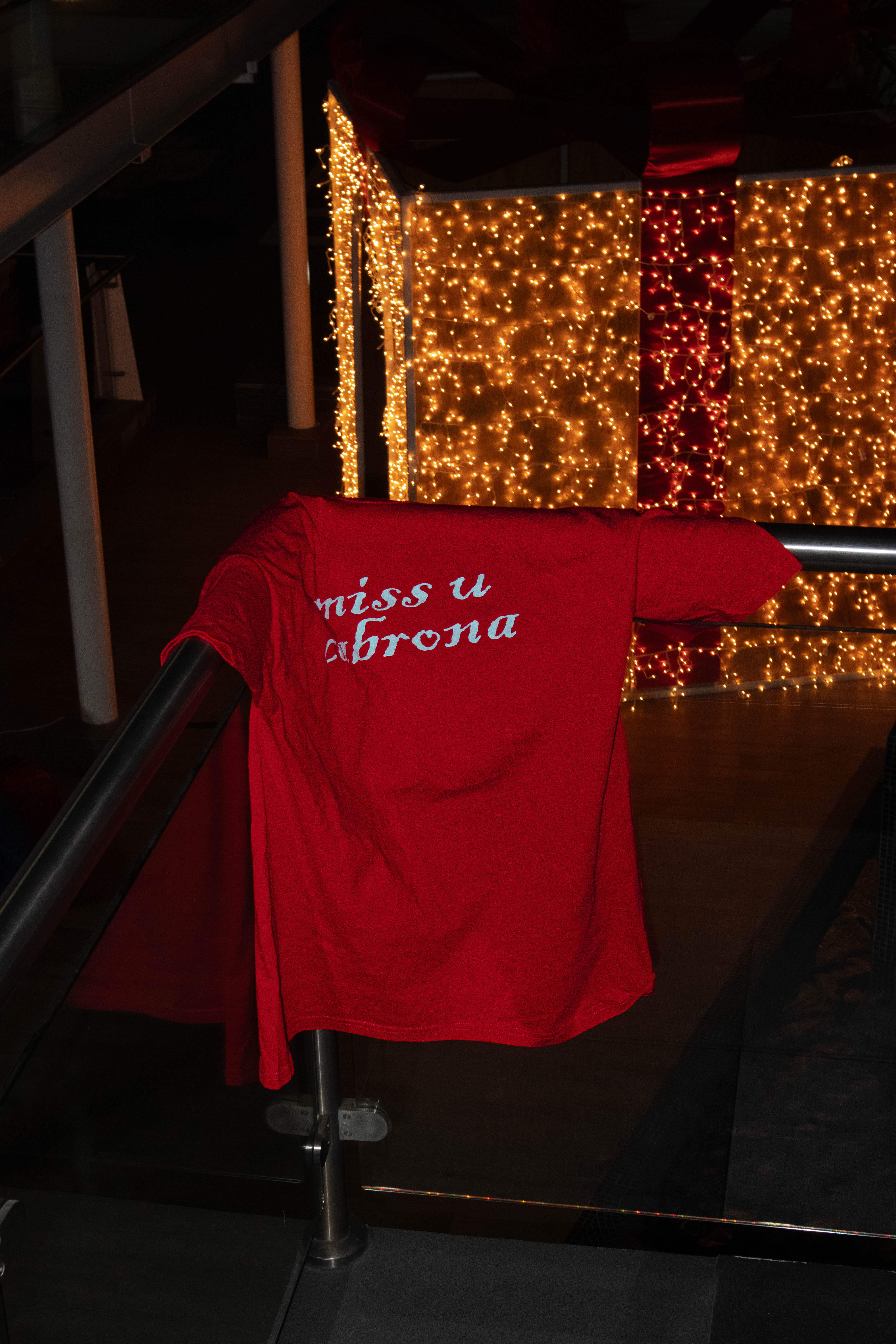 Playera Miss u Cabrona Rojo